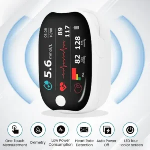 Biyhee™ Ceoerty GlucoSense Laser Blood Glucose Monitoring Device