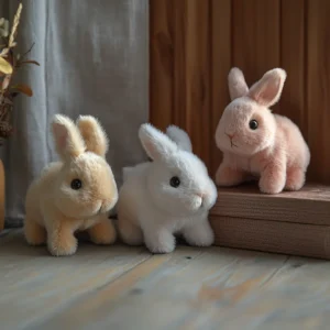 Lifelike Bunny Toy: Hops, Twitches, and Wiggles for Endless Fun & Companionship