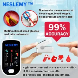 Neslemy™ Advanced Non-Invasive GlucoseMonitor-99.9% Accuracy + Exclusive Gift ✅TGA Approved